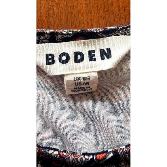 Boden Dress Knot Detail Jersey Mini Dress, Sz US 8R, 95% Viscose - Picture 5 of 11